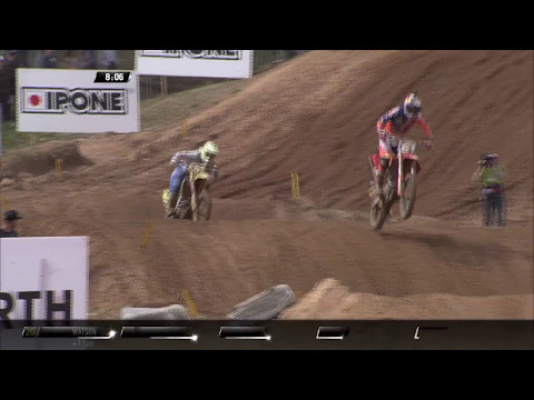 MXGP of Latvia  Jeremy Seewer passes Jorge Prado #Motocross