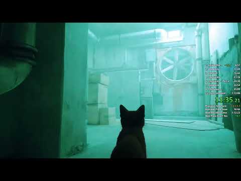 Stray Any% Speedrun 1:12:18 (PS5)