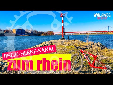 Along the Rhine-Herne Canal to the Rhine I MTB Trek Supercaliber