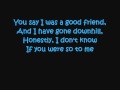 On My Mind - Sunday Drivers (lyrics)