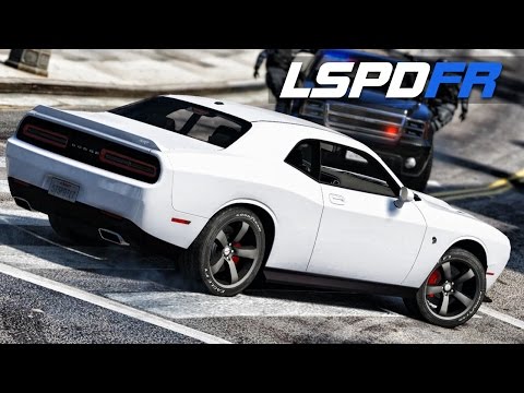 LSPDFR E125  - Challenger SRT Hellcat Runs | Police Chase Me
