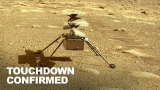 New Images of Mars Helicopter on Martian Soil - Ingenuity Touchdown [Sol 43]