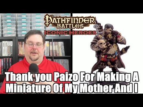 Pathfinder Iconic Heroes Set 7 | Thank You Paizo For Making A Miniature Of My Mother And I | PFRPG