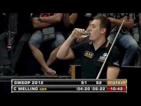 Guinness World Speed Pool Championships 2012 Karl Boyes vs Chris Melling