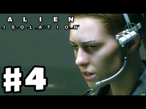 Alien: Isolation - Gameplay Walkthrough Part 4 - Reestablishing Contact! (PC Gameplay with Facecam)