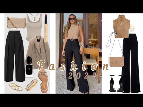 LOOKS DE MODA PARA 2024! Tendencias ESTILO MODA MUJER 2024 OUTFITS CASUAL-ELEGANTE