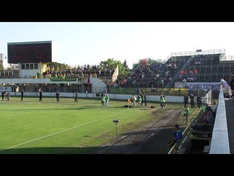 Kartofliska.pl: Dunajska Streda - MSK ZIlina 0:2 20.05.2012 Doping kibiców ZIliny