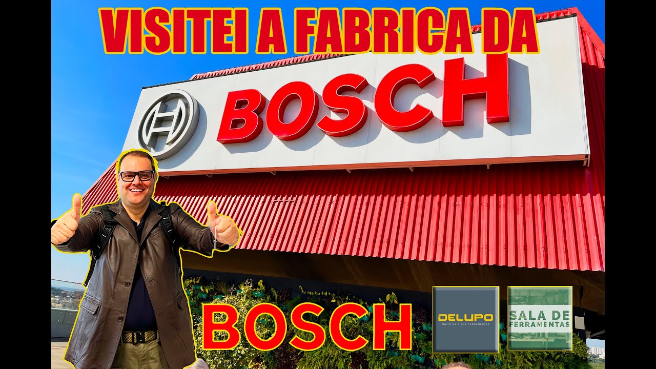 Visitei a Fábrica da Bosch, O único video do mundo a mostrar a fábrica da Bosch. #bosch #ferramentas