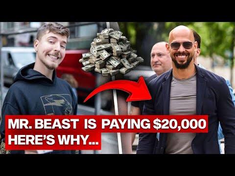 Mr. Beast Is Paying Andrew Tate $20,000—Here’s Why...