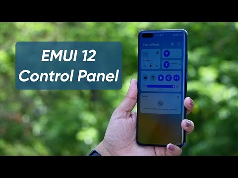 Huawei EMUI 12 Feature: Control Panel
