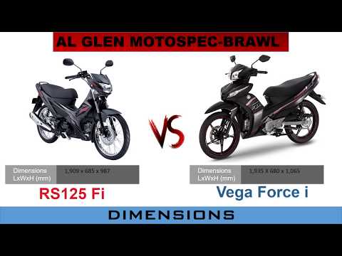 2018 HONDA Rs125fi VS 2018 YAMAHA Vega Force i (PHILIPPINES)