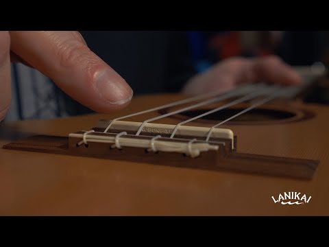 Lanikai Ukulele Advantage - 8-Hole Quick-Tie Bridge