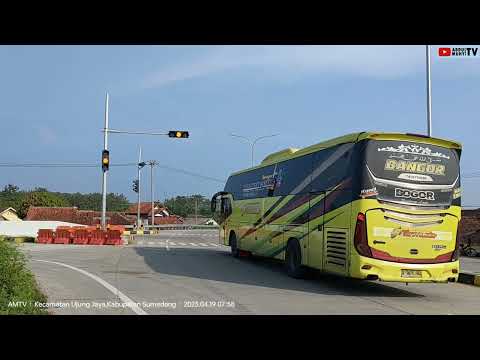 LAGI NGONTEN TRAFFIC LIGHT BARU, TIBA-TIBA DITEGUR PETUGAS? || SIMPANG EXIT TOL UJUNGJAYA SUMEDANG