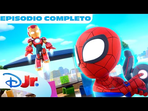 SPIDEY e IRON MAN: Squadra Avengers 🕷️❤️ | Speciale Completo | @DisneyJuniorIT ‪