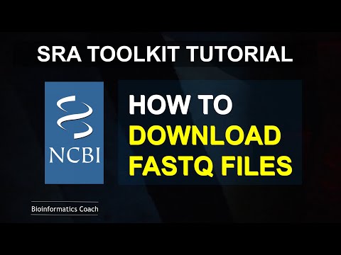 DOWNLOADING Sequence Data Reads  from SRA |  Bioinformatics Beginners