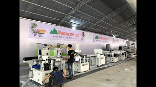 Day chuyen may cha nham cạnh cong 2 mặt tự động