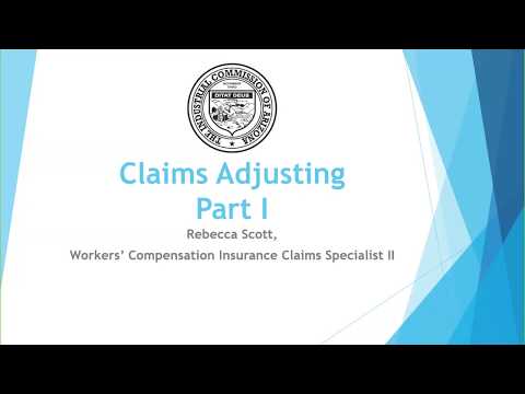 ICA Training - Claims Adjusting – 1