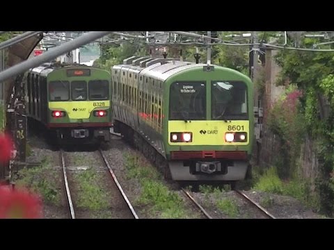IE 8510 Class Dart Train number 8601 - Seapoint, Dublin