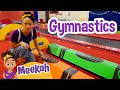 Meekah Learns A Gymnastics Routine Kids Cartoon Show Toddler Songs Healthy Habits For Kids