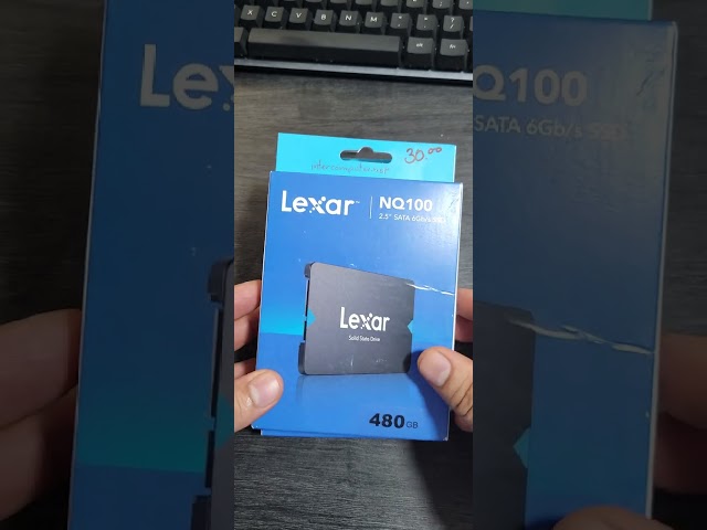 Vídeo relacionado con Lexar NQ100 2.5" SATA III (6 GB/s) 960 GB SSD, hasta 550 MB/s de Lectura de Estado Sólido, SSD Interno para Computadora Portátil, Computadora de Escritorio/PC (LNQ100X960G-RNNNG)