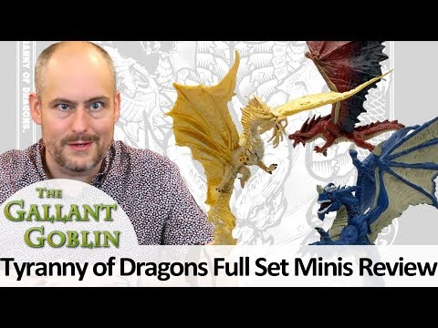 Tyranny of Dragons Minis Full Review - D&D Icons of the Realms