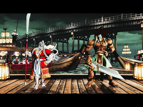 Kyoshiro vs TamTam Beast ( Hardest Al ) Samurai Shodown