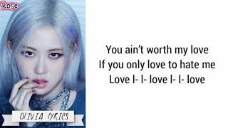 Download lagu Blackpink love to hate me easy lyrics mp3 Download lagu Blackpink love to hate me easy lyrics mp3
