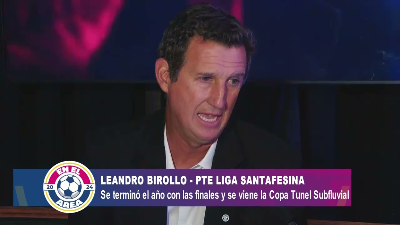 Leandro Birolo, hizo un balance de su gestión al frrente de la Liga Santafesina