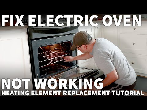 Electric Oven Won't Turn On - Electric Range Oven Troubleshooting and Bake Element Replacement