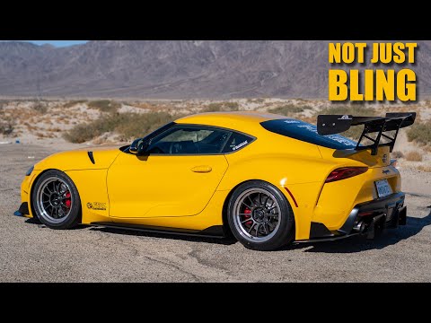 The 2020 Toyota Supra Gets A HUGE Wing!