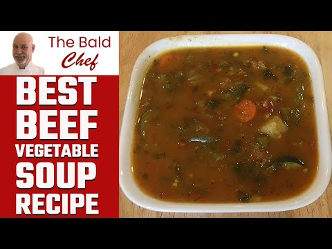 Best Beef Vegetable Soup Recipe