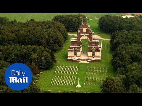 Battle of the Somme memorial Thiepval has a new makeover - Daily Mail