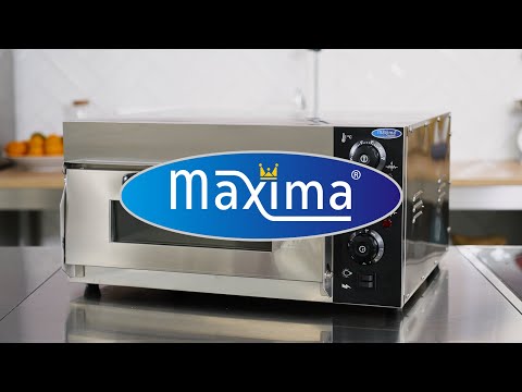 Maxima Gastro Pizzaofen - Passt 1 x Ø 40 cm Pizza