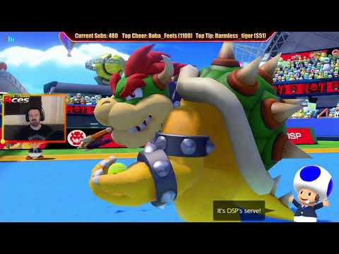 DSP Gets DESTROYED in Mario Tennis Aces pt10