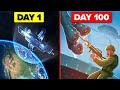 I Survived 100 Days of THE INVASION (NOT MINECRAFT)