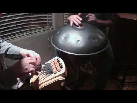 Array mbira "Mini" and handpan