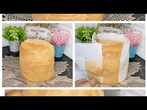 الاسبونج البيتي بدون محسن جل.. ونتائج مبهره