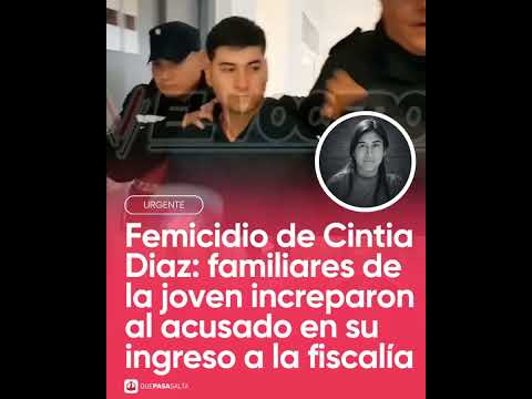 🚨 Tensión en Tribunales: imputan al acusado por el femicidio de Cintia Díaz 🇦🇷 | #QUEPASASALTA