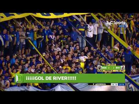 Boca Jrs. 0 - River Plate 2 | 2do. Gol De River/Scocco| Superliga Argentina 2018