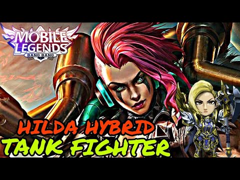 Hilda Hybrid Tank Fighter Build - Best S24 Meta Tank, Hilda Best Build Gameplay Tutorial 140522