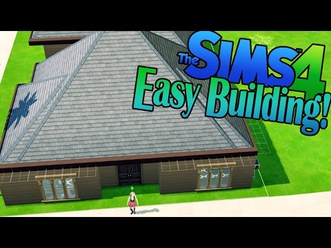 Part of a video titled Easy Build Mode! Pre-Made Room Home! (Sims 4 Build a House!)