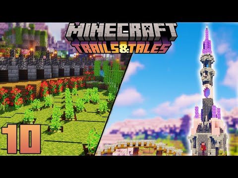 Big Tower + Storage Room Build! Minecraft 1.20 Survival!