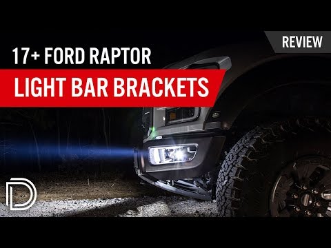 2017+ Ford Raptor Light Bar Brackets by Diode Dynamics