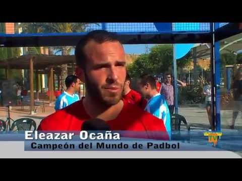 15 06 13   Los Campeones del Mundo inauguraron las pistas de Padbol de La Nucía