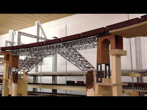 Bietschtal im Modell - der erste BLS Zug