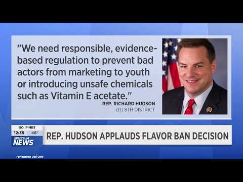 Hudson Statement on FDA Announcement on Unauthorized Flavored E-cigarette Products