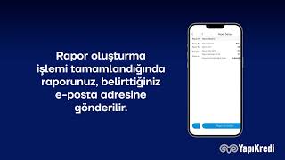 #NasılYapılır: Yapı Kredi Mobil’den nasıl stopaj raporu oluşturulur?