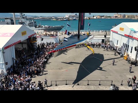 AC75 LUNA ROSSA LAUNCH