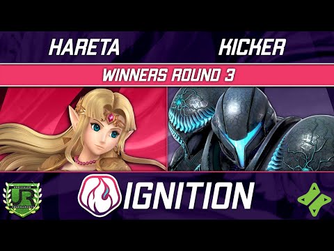 Ignition 260 WINNERS ROUND 3 - Hareta (Zelda) vs Kicker (Dark Samus)