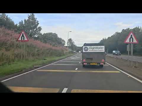 Milton of Leys (near Inverness) to Conon Bridge #inverness #scotland #roadtrip #driving #pov 